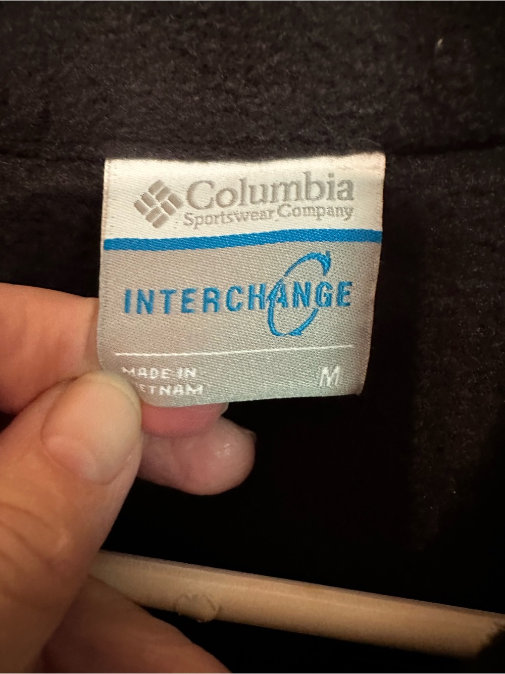 Columbia Black Zip-Up Women's Fleece Jacket - Picture 6 of 7